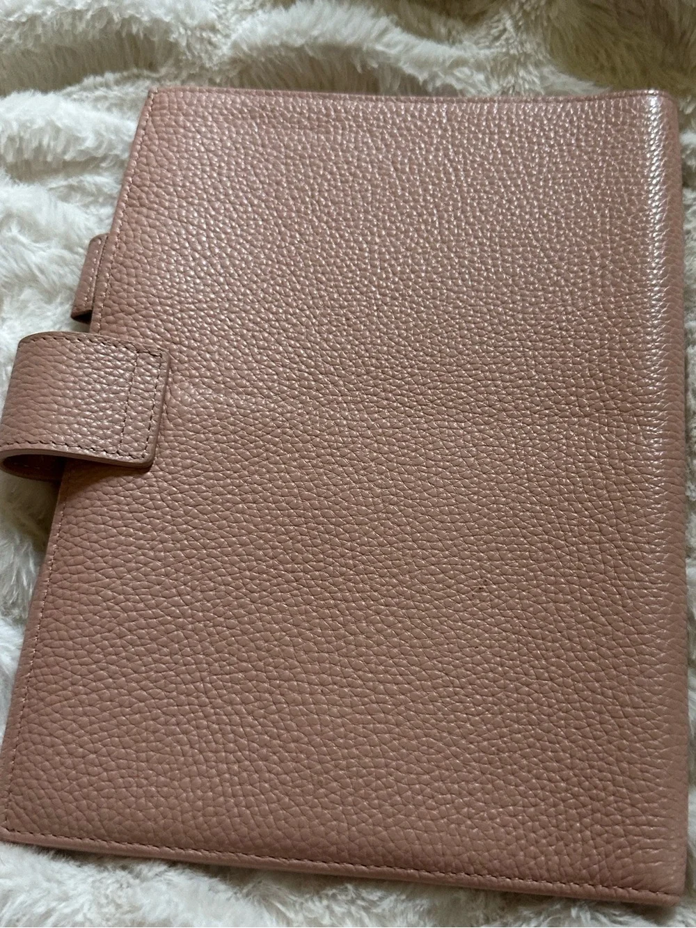 Moterm A5 Blush pebbled Journal cover
